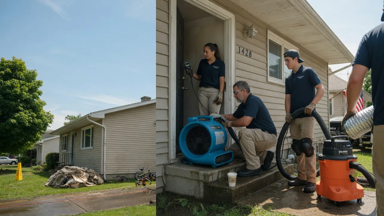 Water Damage Restoration in Melbourne, IA near me